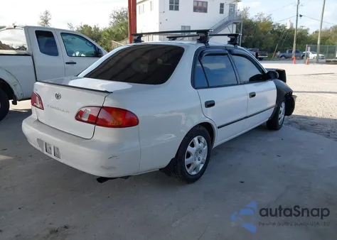 2000 Toyota Corolla Ce из США, поврежденный, VIN 1NXBR12E4YZ321410